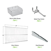 38 Pc. Wall Mount Starter Kit