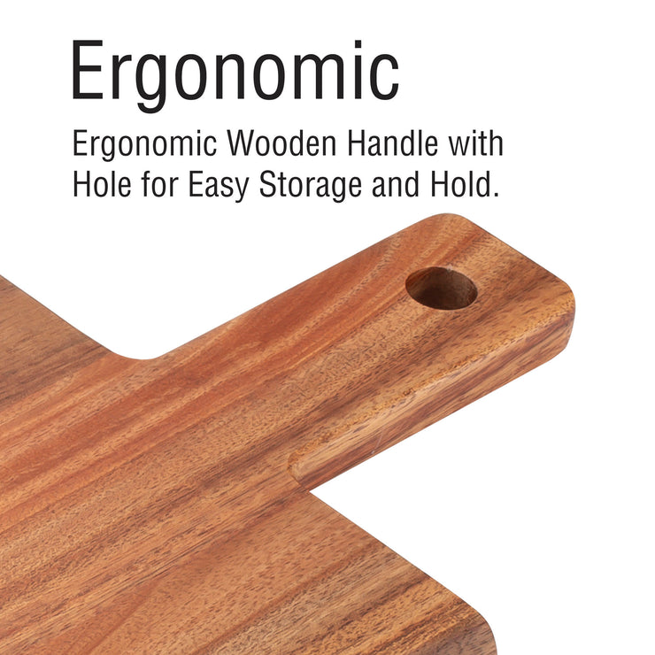 2 Pack Acacia Wood Charcuterie Board